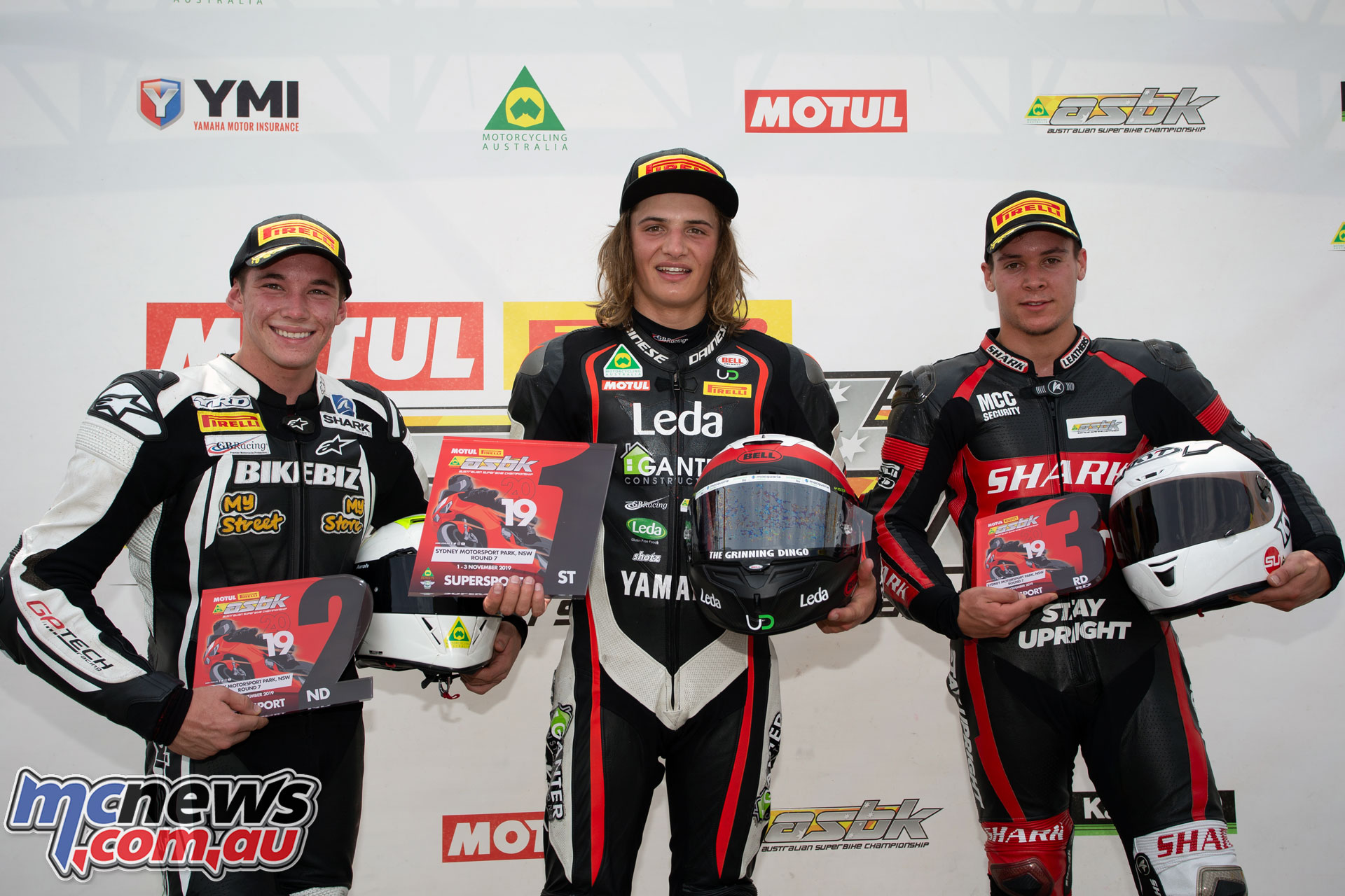 ASBK TBG Round SMP Supersport Podium TBG ASBK TBG Round SMP Supersport Podium TBG