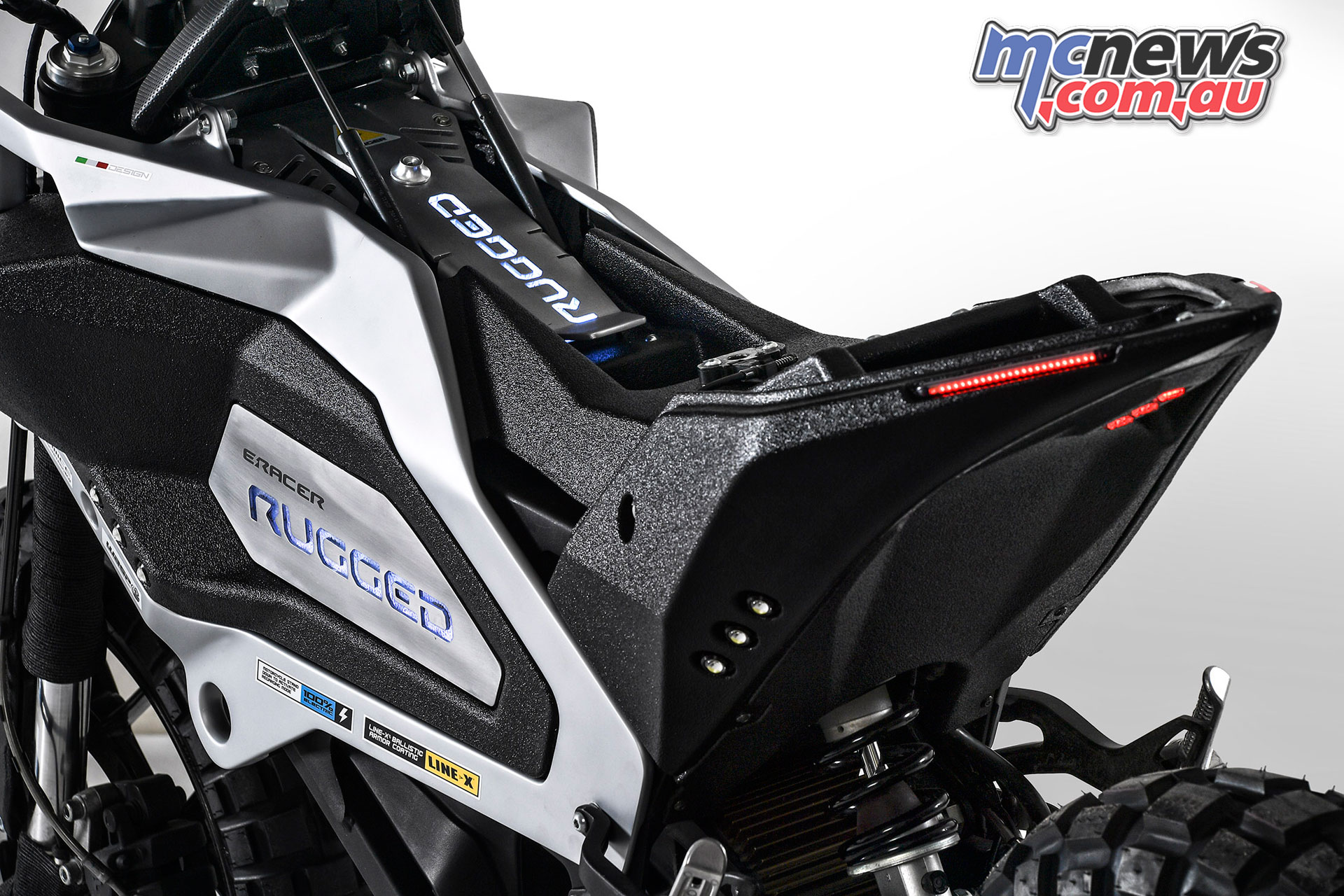 E Racer RUGGED under saddle E Racer RUGGED under saddle