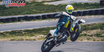 HUSQVARNA MOTORCYCLES SUPERMOTO AND ENDURO MODELS HIT DEALER FLOORS