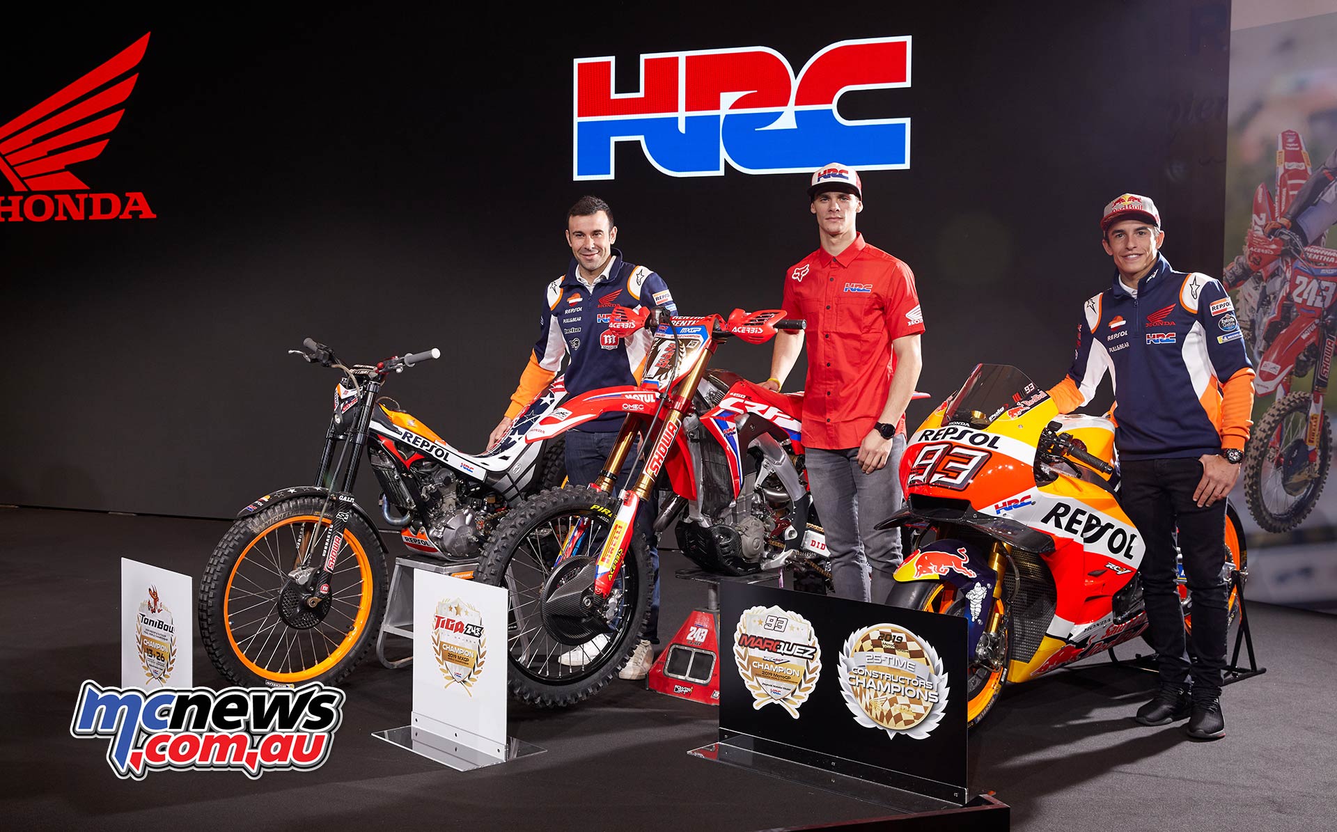 Honda Champs Bou Gajser Marquez Honda Champs Bou Gajser Marquez