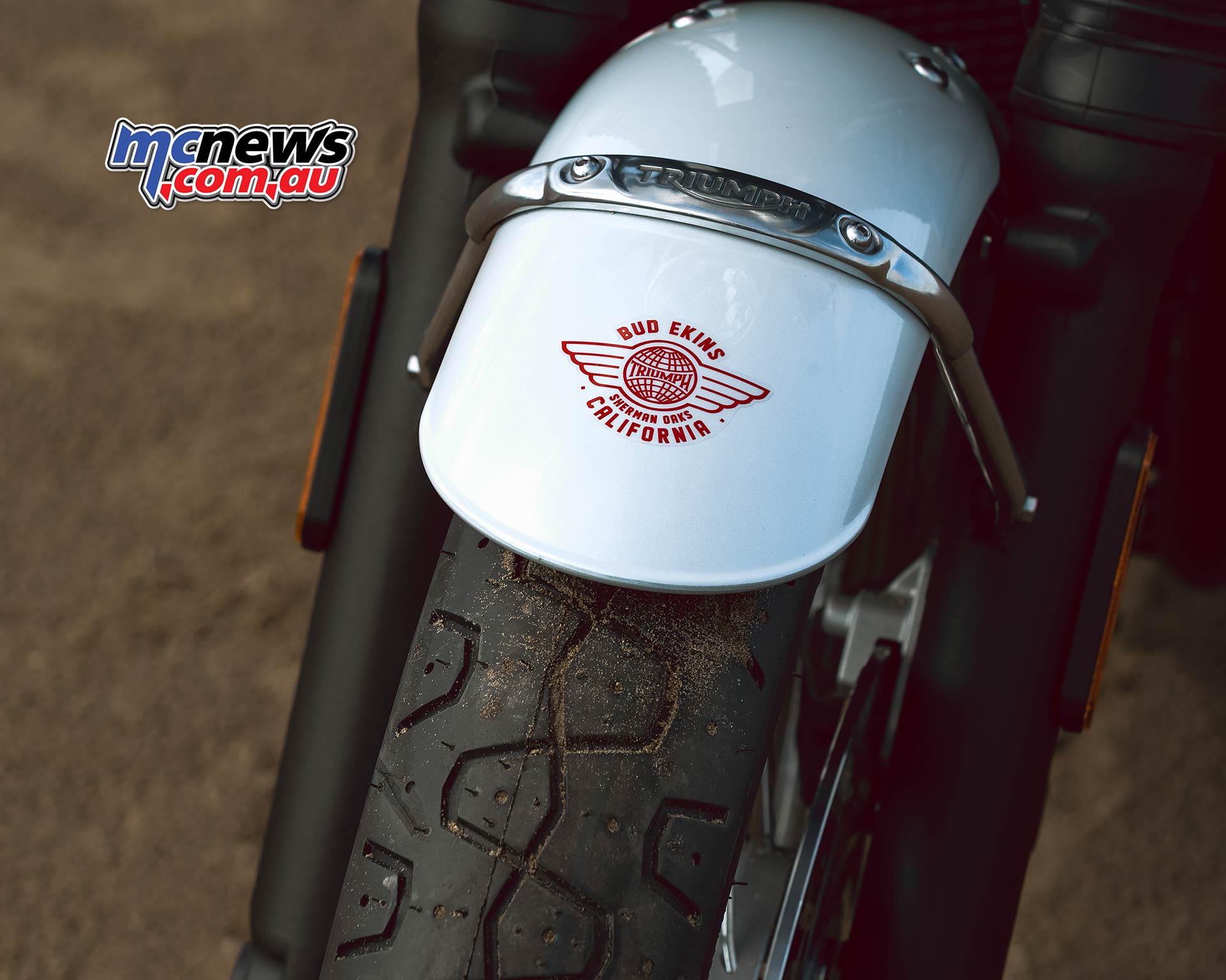 Triumph T Bud Ekins Special Mudguard Triumph T Bud Ekins Special Mudguard