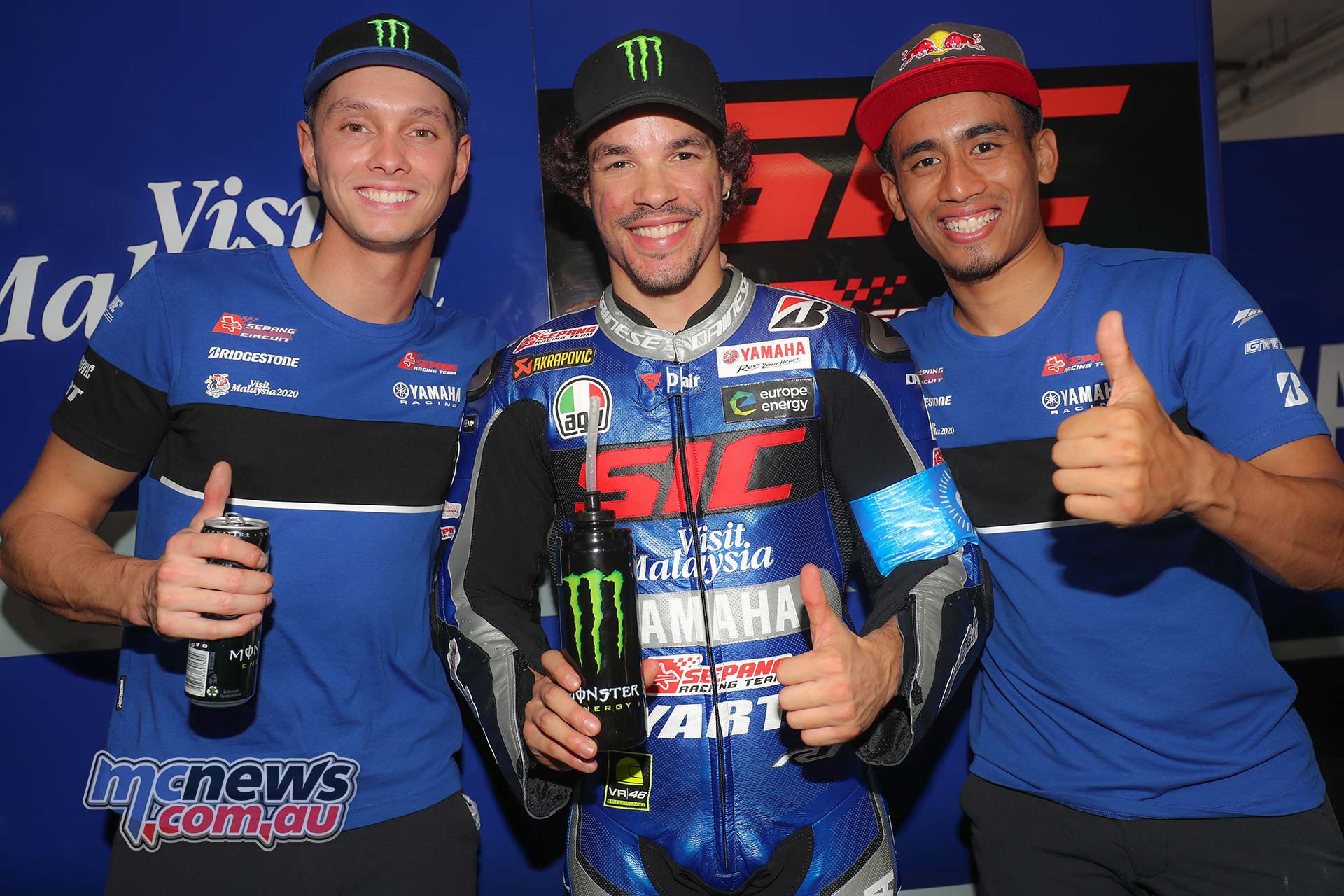 Sepang Hour Pole Morbidelli VanDerMark Syahrin Sepang Hour Pole Morbidelli VanDerMark Syahrin