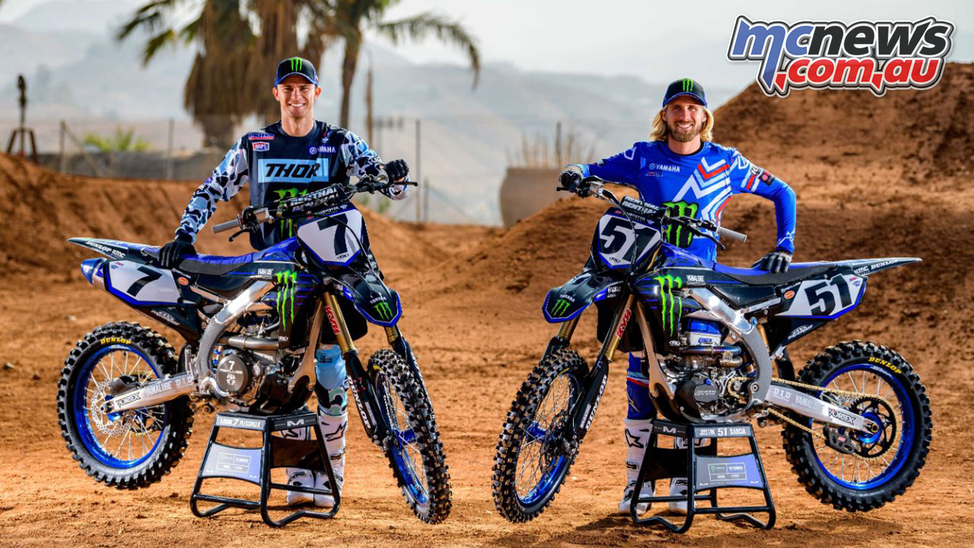 Barcia Plessinger with Yamaha Factory Racing in Barcia Plessinger with Yamaha Factory Racing in