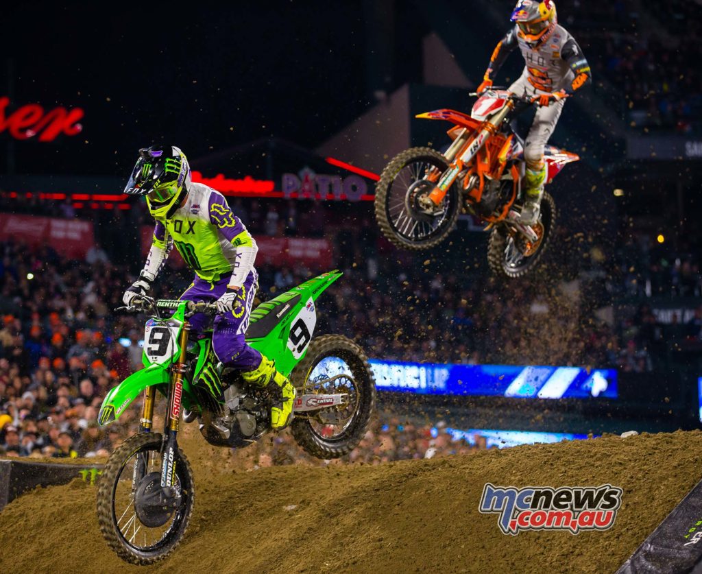 AMA SX Rnd A Tomac Webb Multiple SX Rd Kardy