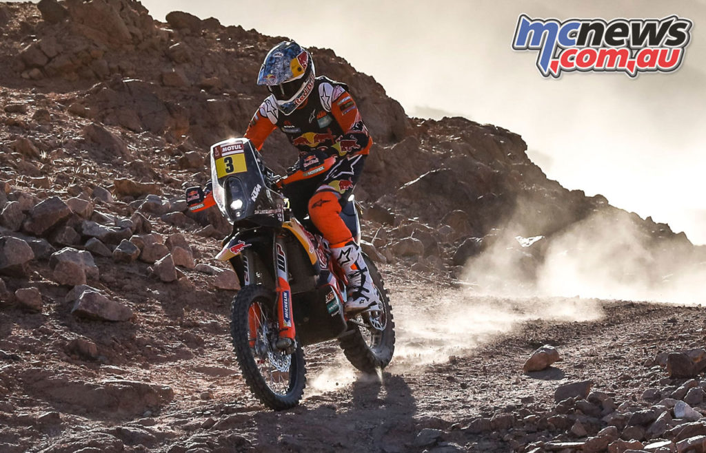 Dakar Rally Stage Sam Sunderland