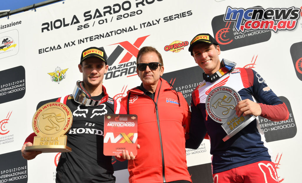 Italian MX Rnd Riola Sardo Tim Gajser