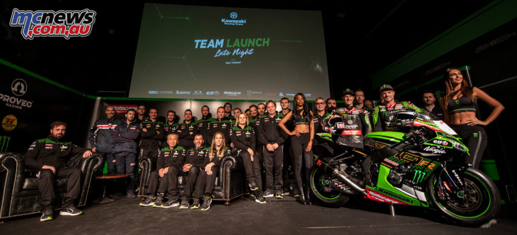KRT Kawasaki Racing Team WSBK Reveal Team Launch GB