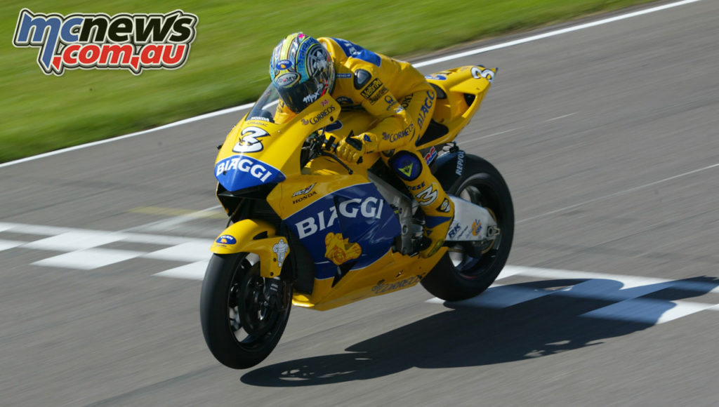 MotoGP Legends Hall of Fame Induction Max Biaggi