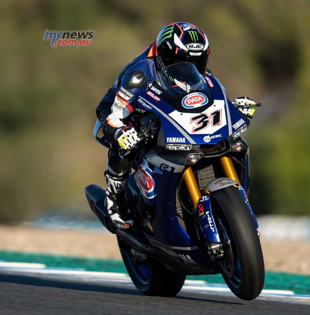 WorldSBK Test Jerez Day Garrett Gerloff GeeBee WorldSBK Test Jerez Day Garrett Gerloff GeeBee