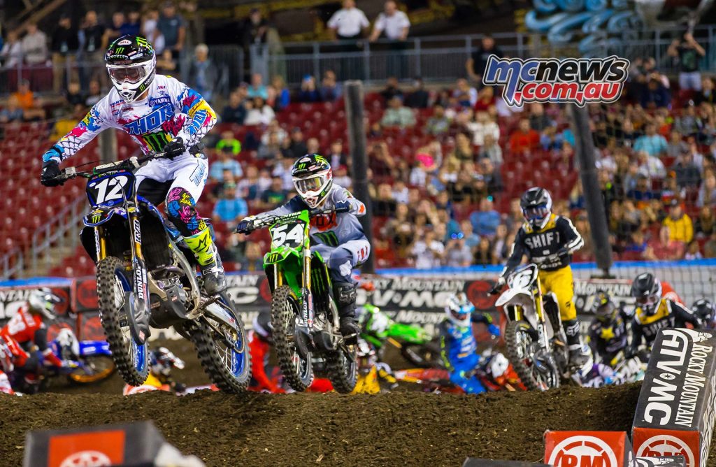 AMA SX Rnd Tampa McElrath Smith Multiple SX TPA Kardy