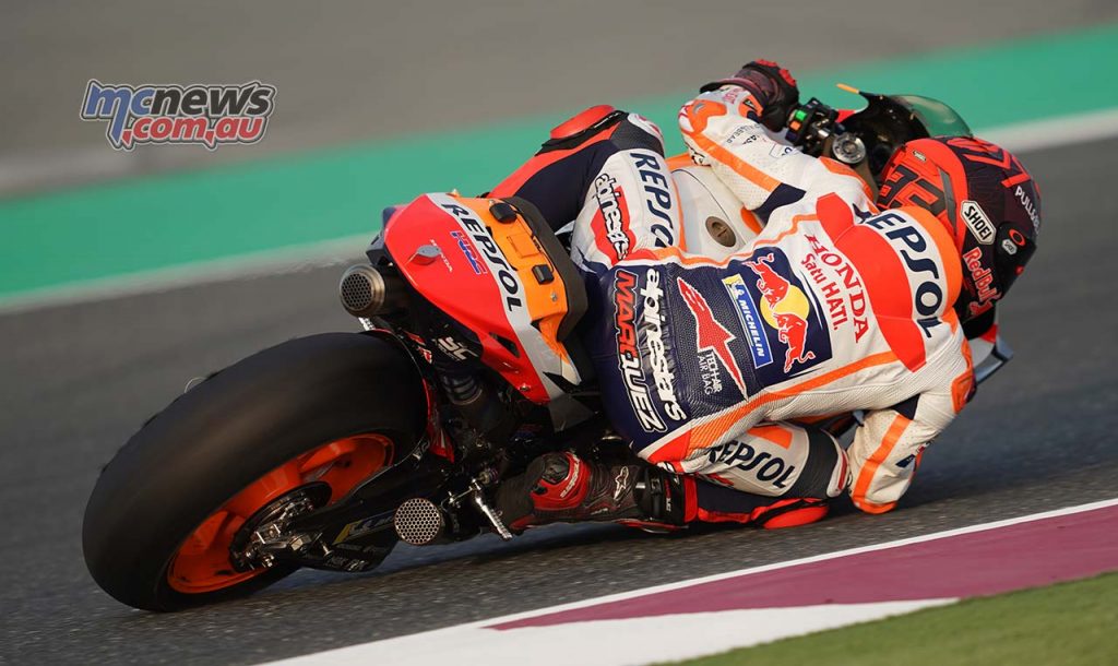 MotoGP QatarTest Day Marc Marquez