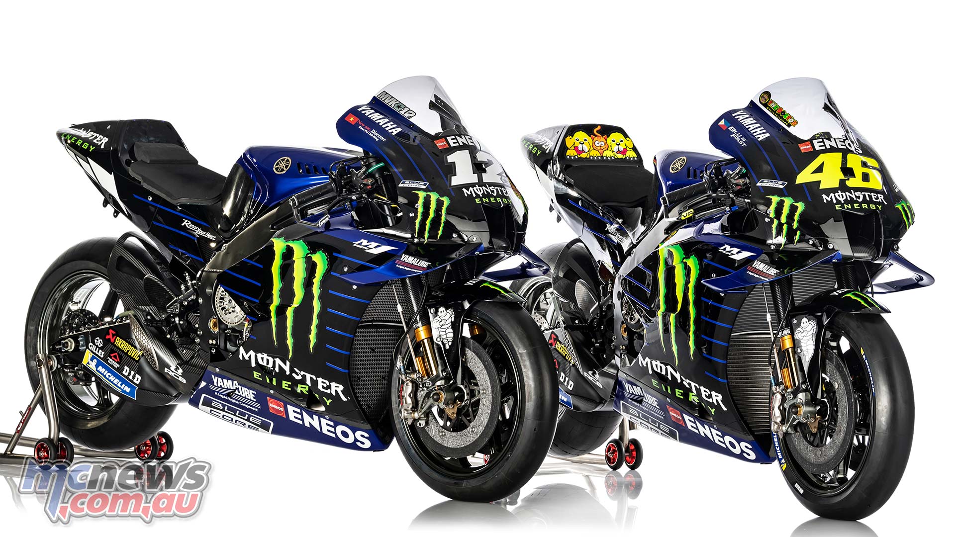 Valentino Rossi VR46 MotoGP M1 Yamaha Factory Racing Team Officiellement 2020 