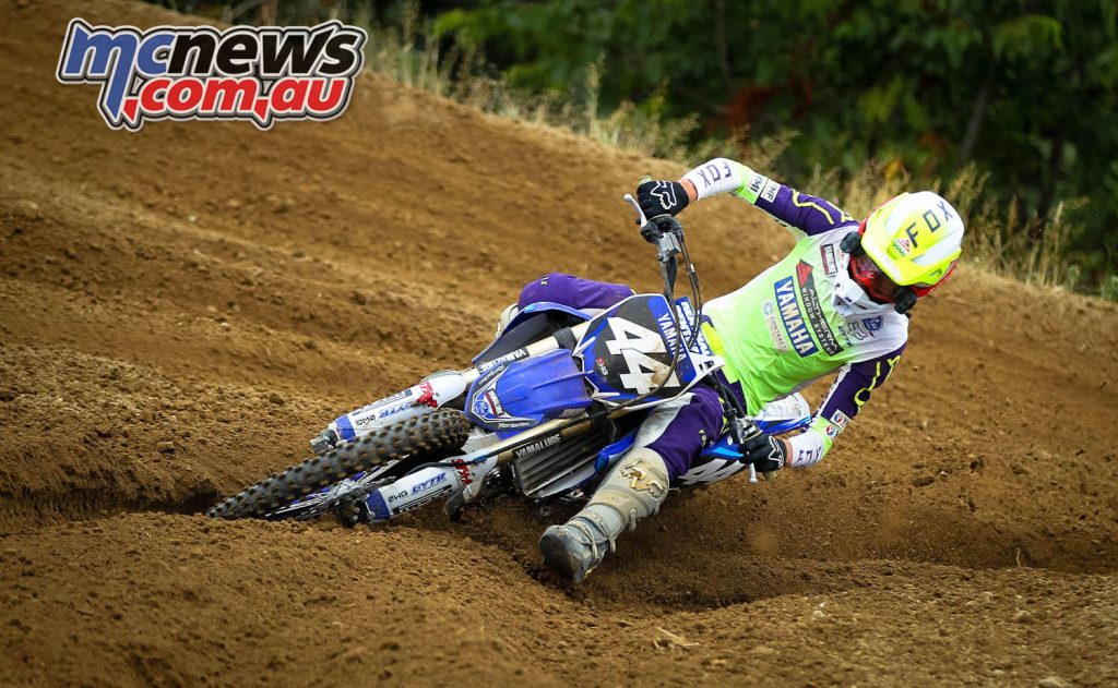 Altherm JCR Yamahas Maximus Purvis powers his way into second overall in the MX championship in Rotorua