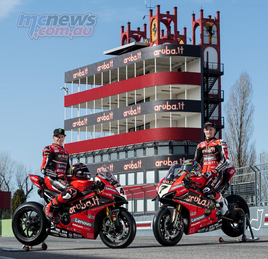 Ducati WorldSBK Team Imola Redding Davies Ducati WorldSBK Team Imola Redding Davies