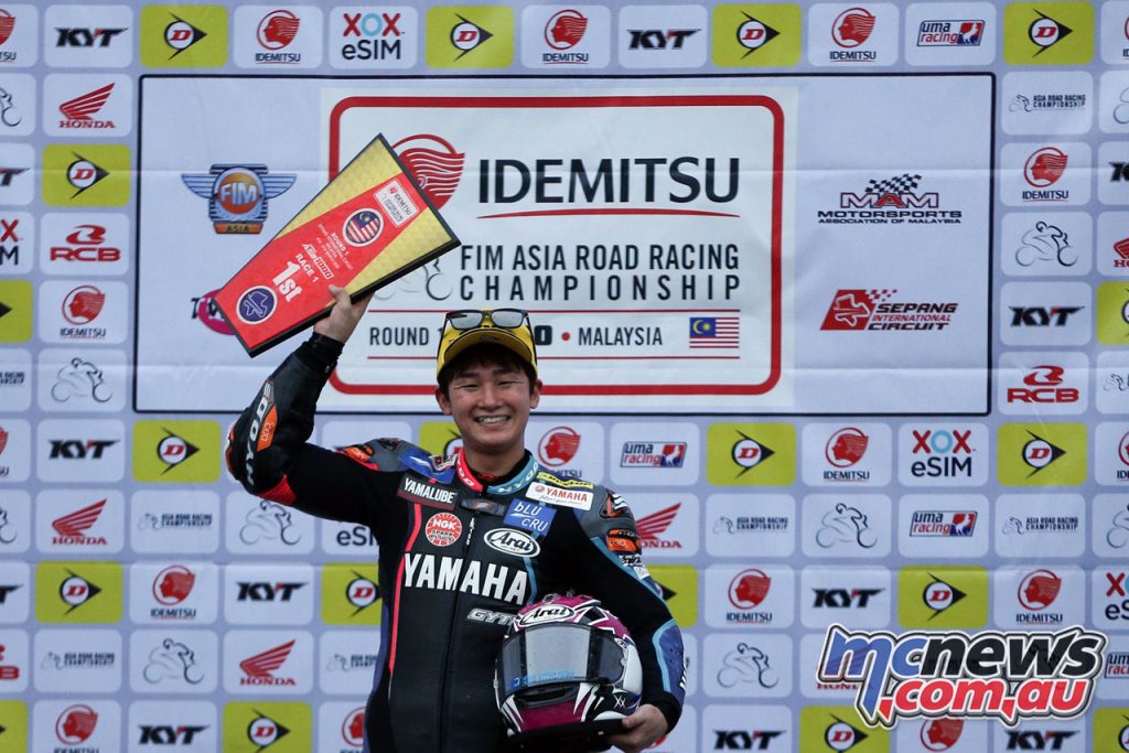 ARRC Rnd Sepang Yuki Ito Race Winner ARRC ASB