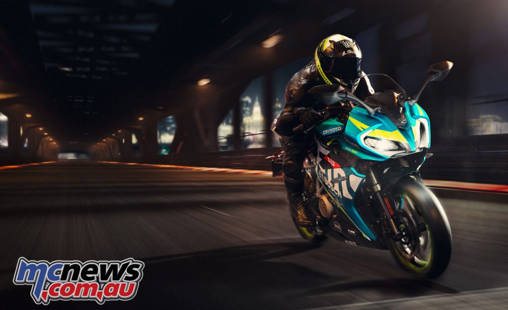 CFMoto SR LAMS Turquoise Blue