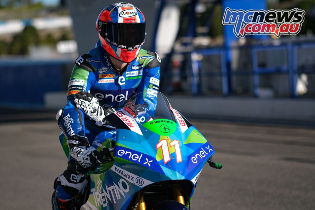 MotoE Jerez Test March Matteo Ferrari MotoE Jerez Test March Matteo Ferrari