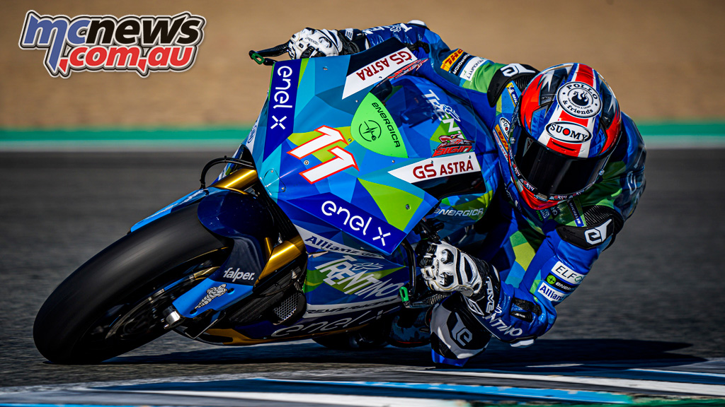 MotoE Jerez Test March Matteo Ferrari cover