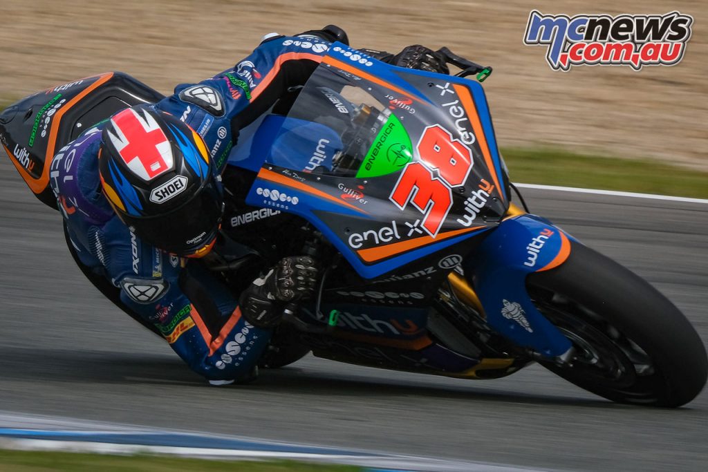 MotoE Jerez Test March Smith