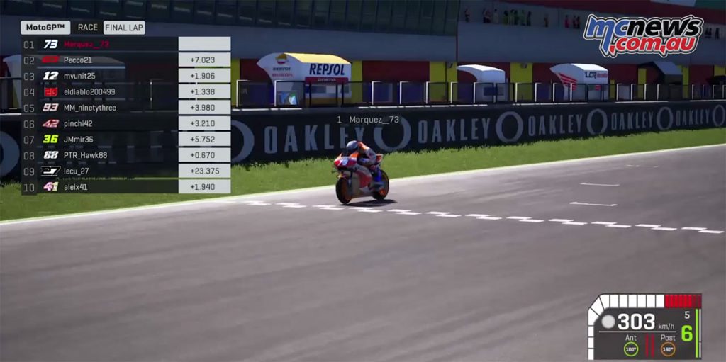 Virtual MotoGP R Alex Marquez
