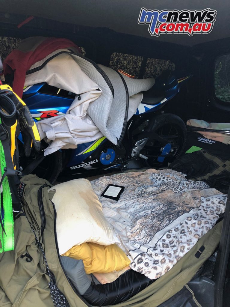 Suzuki GSX R Track Days Back to swaggin it with the bike in the back of the van Love it Suzuki GSX R Track Days Back to swaggin it with the bike in the back of the van Love it
