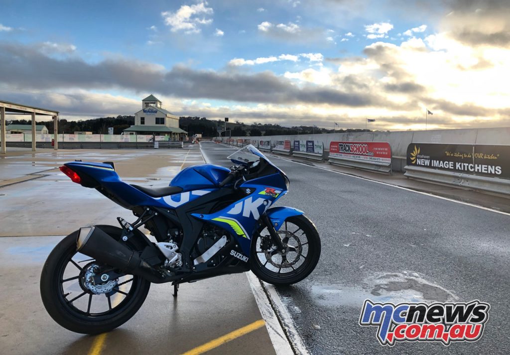 Suzuki GSX R Track Days Looking the business at Wakefield Park