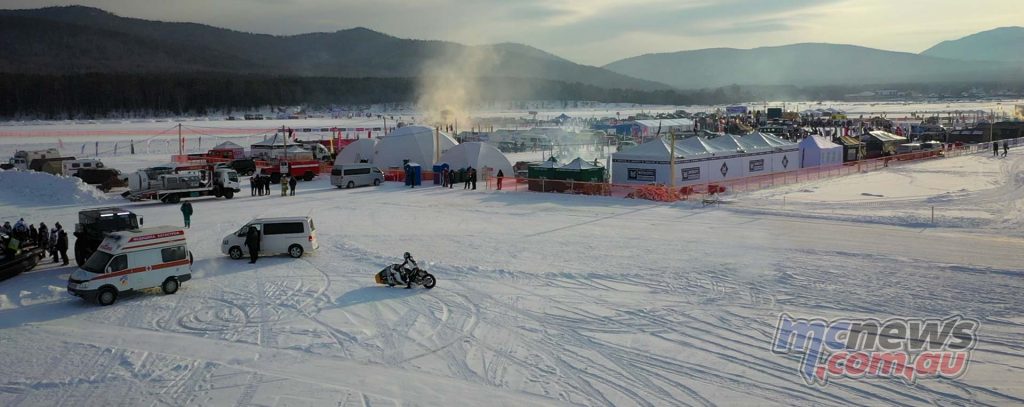 Baikal Mile Ice Speed Festival Indian Appaloosa eee