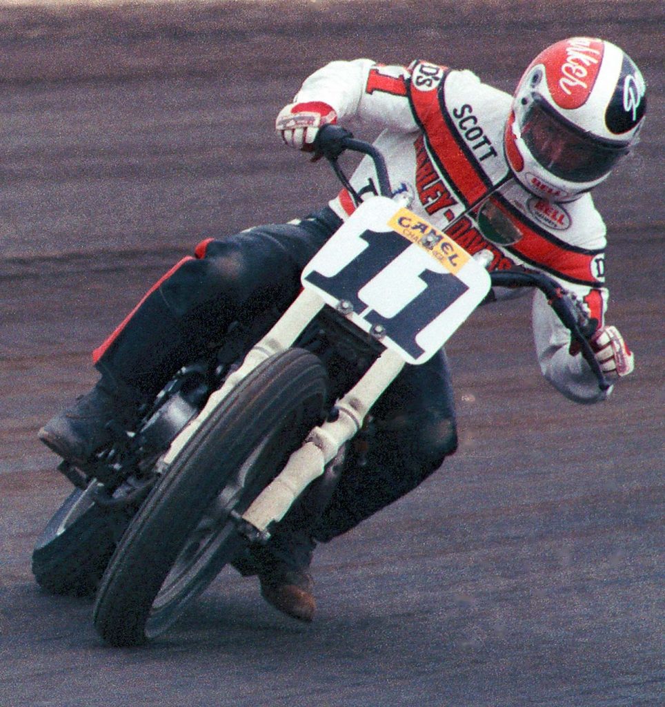 Later becoming the winningest rider in the history of the sport Parker swagger and style are unmistakable on the racetrack Photo Dave Hoenig Later becoming the winningest rider in the history of the sport Parker swagger and style are unmistakable on the racetrack Photo Dave Hoenig