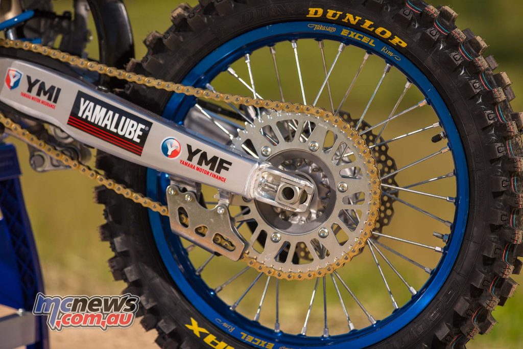 Yamaha YZF Levi Rogers Rear wheel