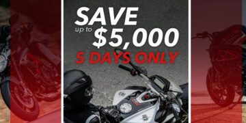 MV Agusta Five Day Sale