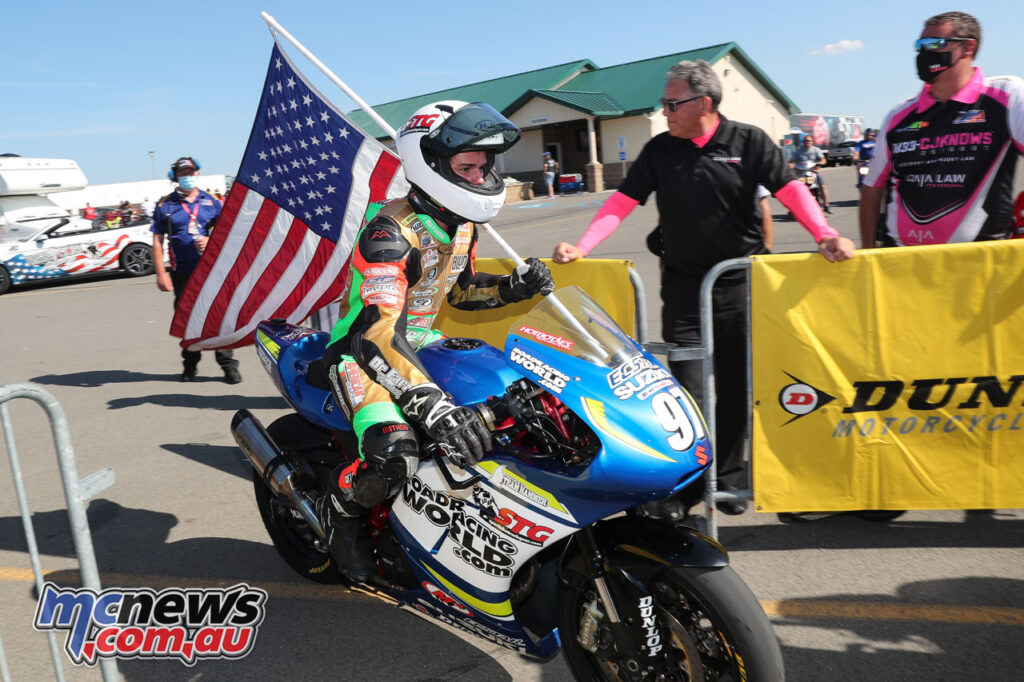 Rocco Landers also won the Twins Cup race - 2020 MotoAmerica Round 4, Pittsburgh