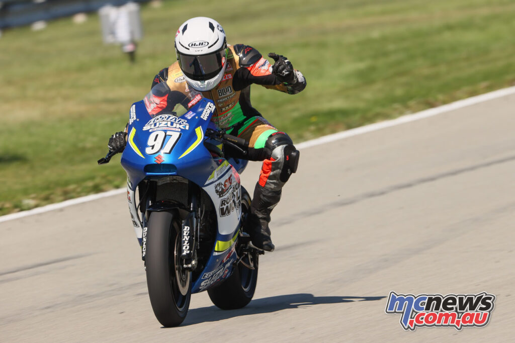 Rocco Landers also won the Twins Cup race - 2020 MotoAmerica Round 4, Pittsburgh