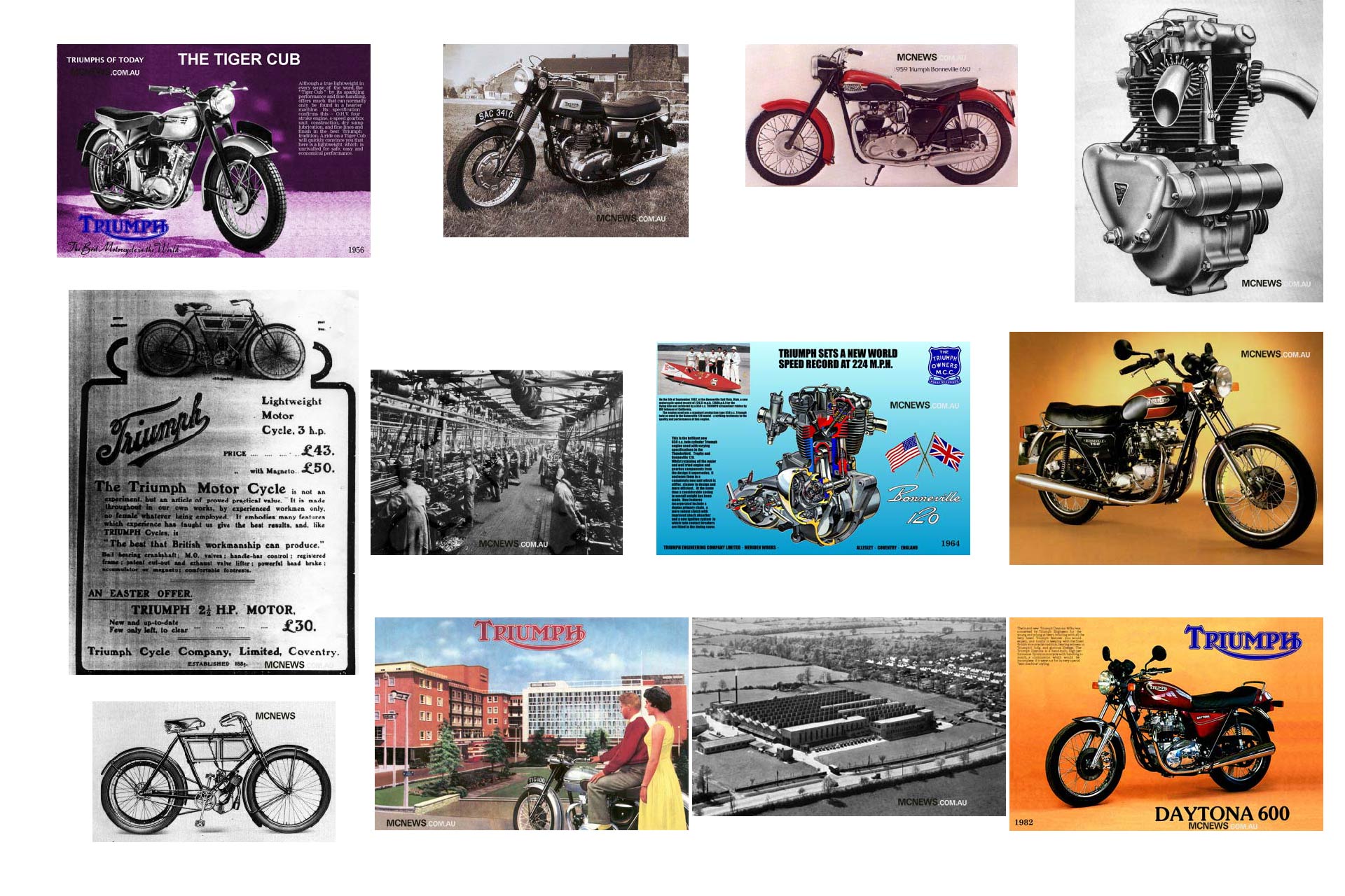 Triumph Motorcycle history