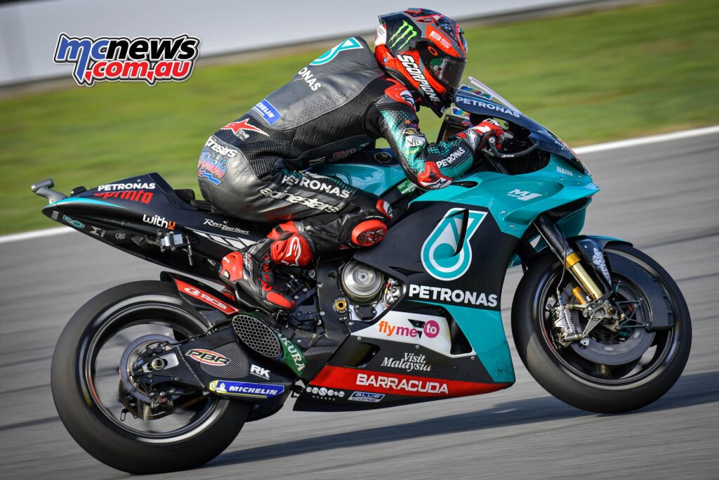Fabio Quartararo has qualified second for his 20th front row start in MotoGP. On his 19 previous front rows, he went on to finish on the podium nine times, including two wins.
