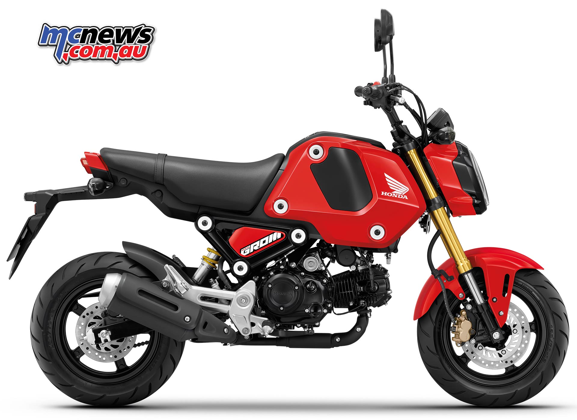 New engine and new look for 2021 Honda Grom | MCNews