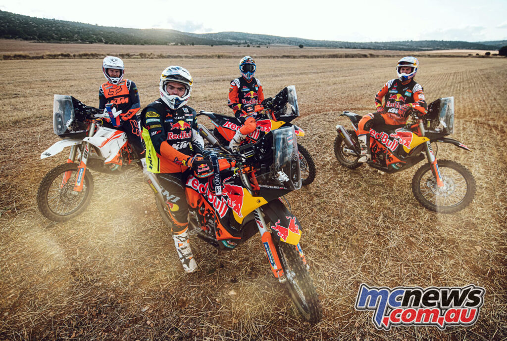 Daniel Sanders joins Toby Price, Sam Sunderland and Matthias Walkner with Red Bull KTM for the 2020 Andalucia Rally