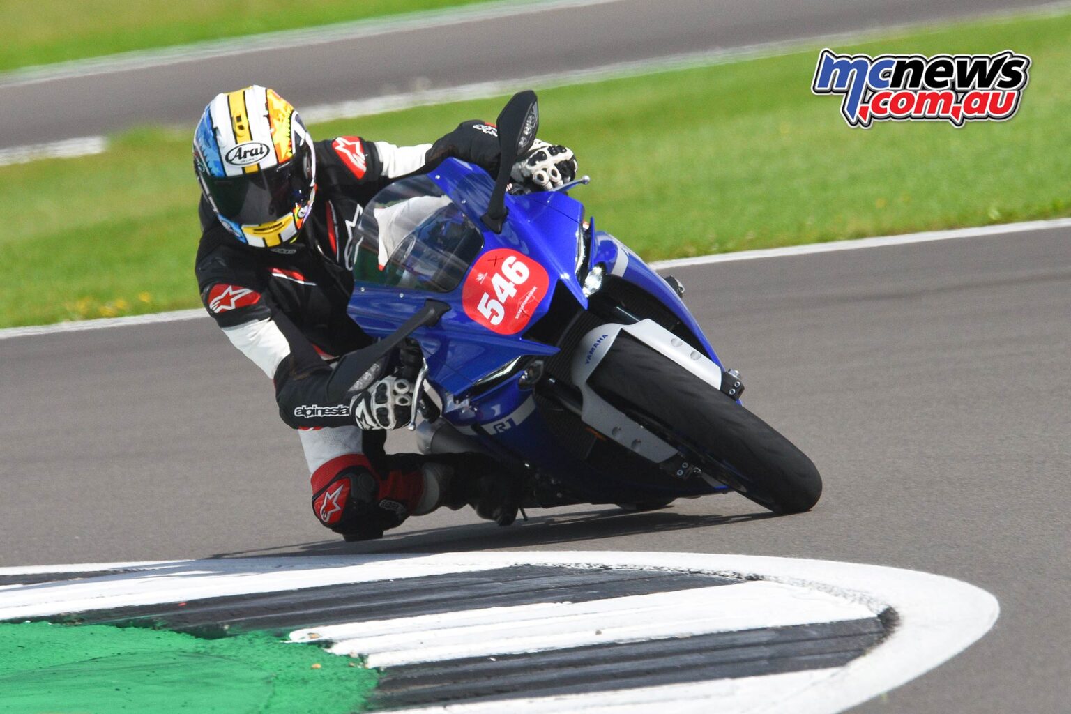 Testing Yamaha's YZF-R1 Rider Aids at the track | MCNews