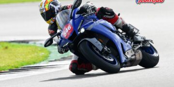 Testing out the Yamaha riding aids on the YZF-R1
