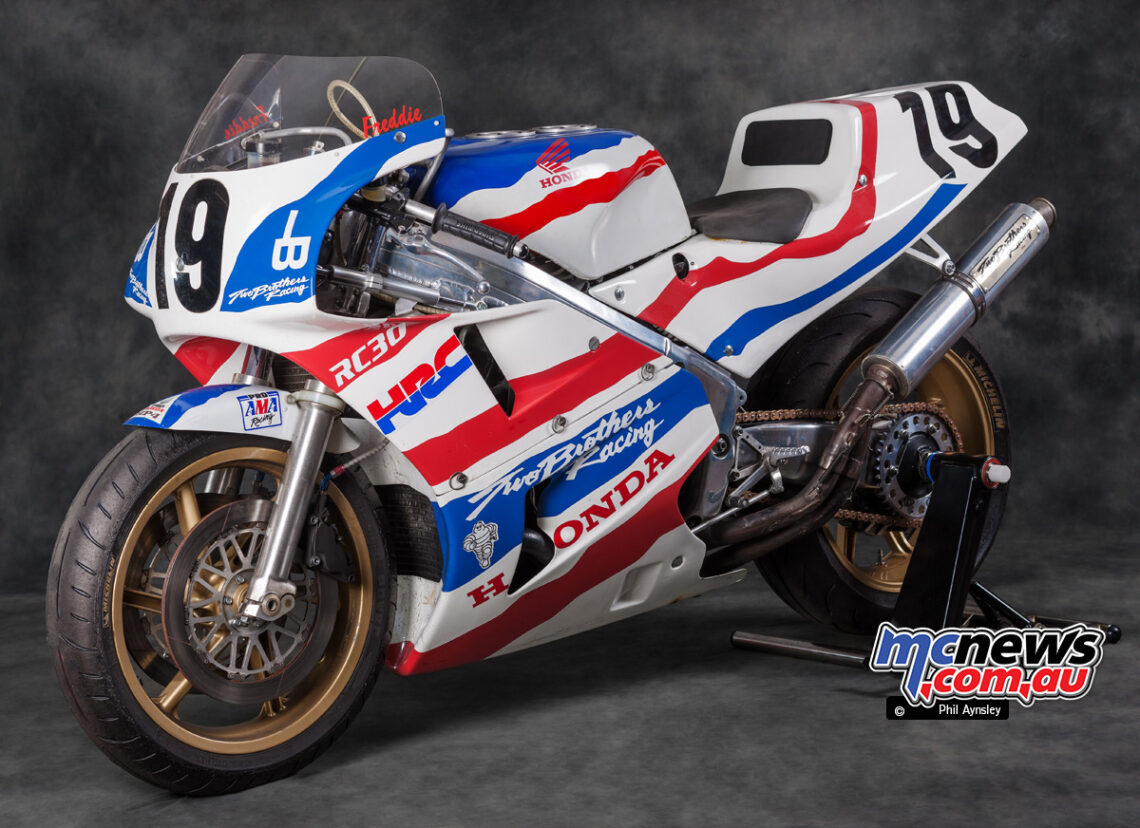 Freddie Spencer's 1991 Two Brothers Racing Honda RC30 | MCNews