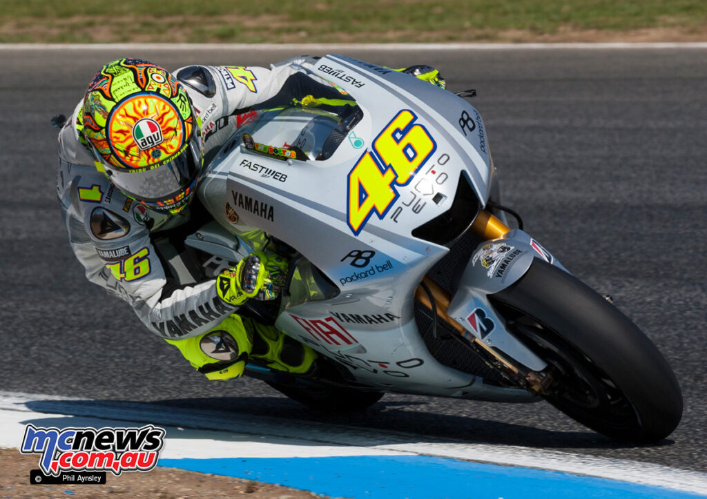 Valentino Rossi Would take the Yamaha M1 to fourth