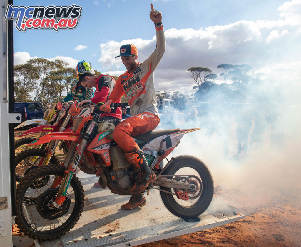 Daniel Milner adds another Hattah Desert Race to his tally in 2021