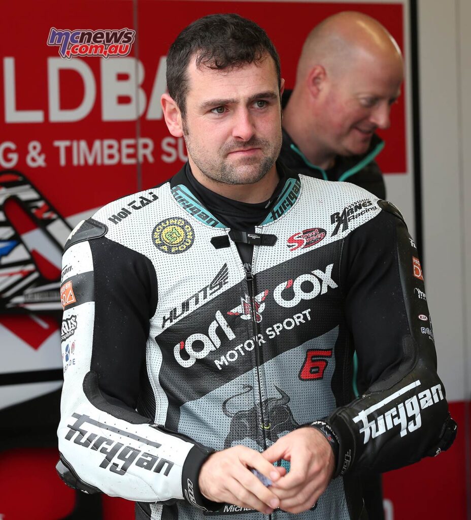 Michael Dunlop told the press that he doesn't have a Superbike for the NW200