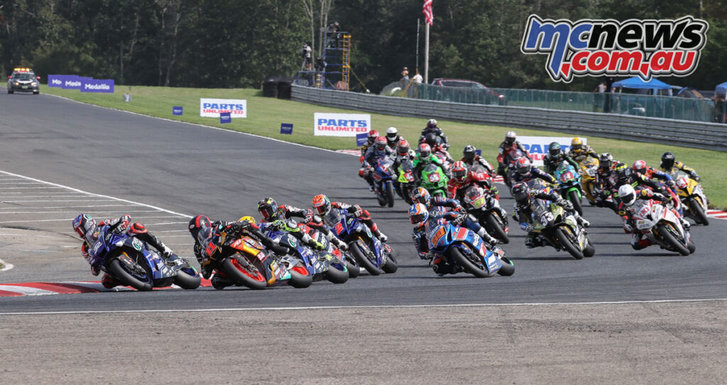 MotoAmerica Superbikes on Saturday