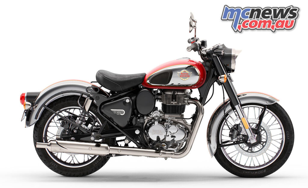 Royal Enfield Classic Chrome Red