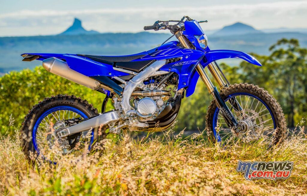 Yamaha WR250F gets new cams, frame, ports and better brakes for 2022