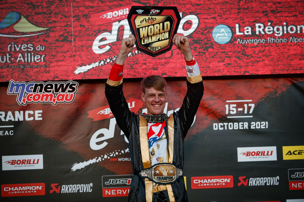 Brad Freeman - 2021 EnduroGP World Champion