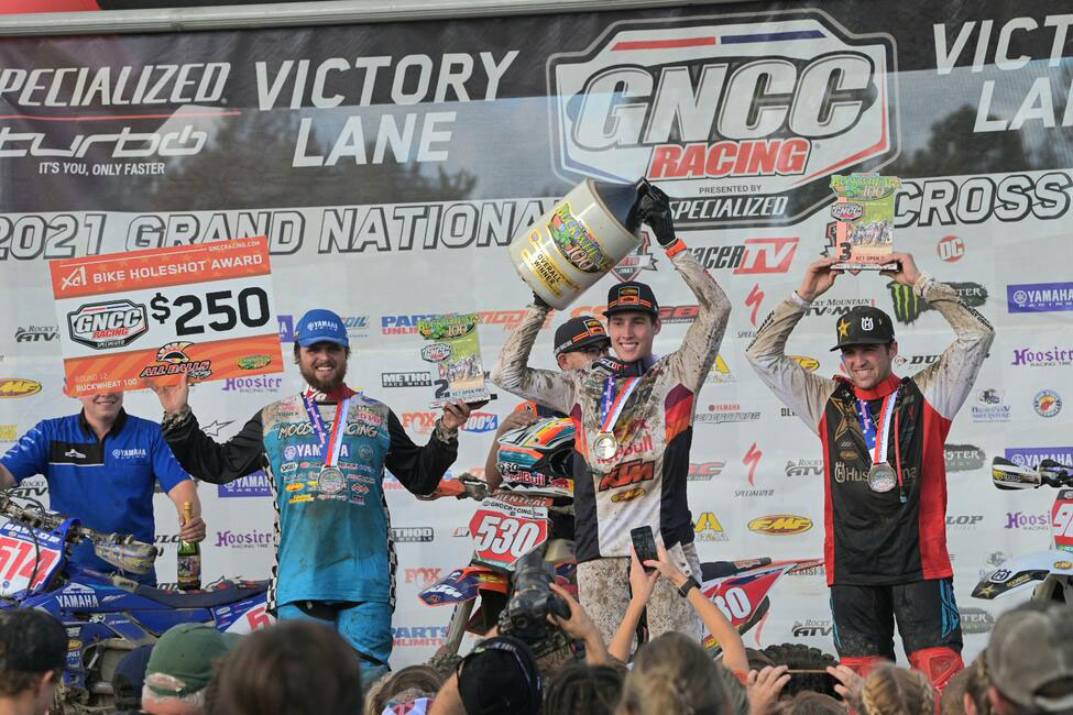 Ben Kelly topped the podium from Steward Baylor and Thad Duvall