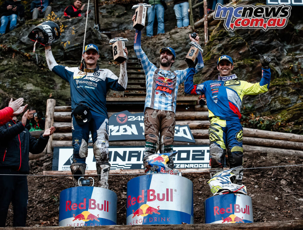 Manuel Lettenbichler won the GetzenRodeo battle, but Billy Bolt won the FIM Hard Enduro war!