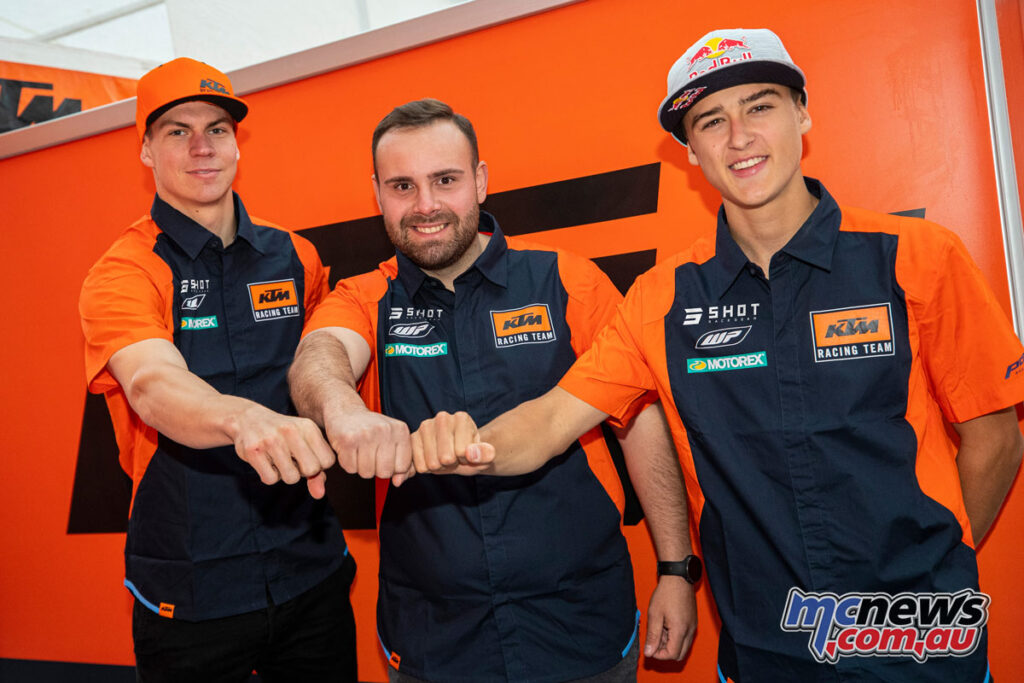 Thomas Kjer Olsen and Grand Prix rookie Liam Everts join DIGA Procross KTM in 2022