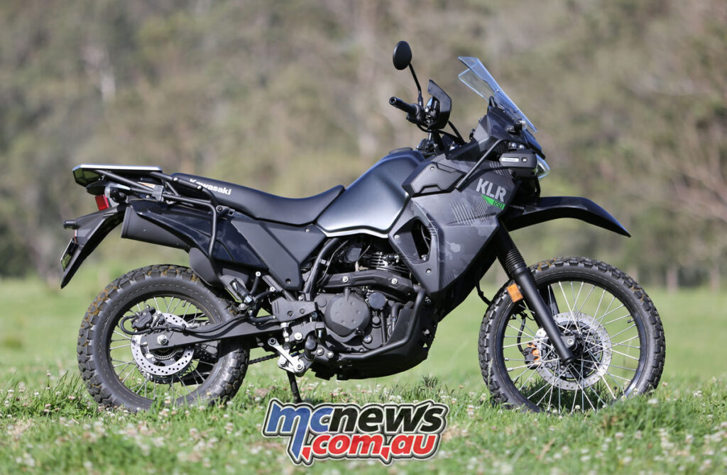 Kawasaki's KLR650 receives an overhaul in 2021 with a host of updates including EFI